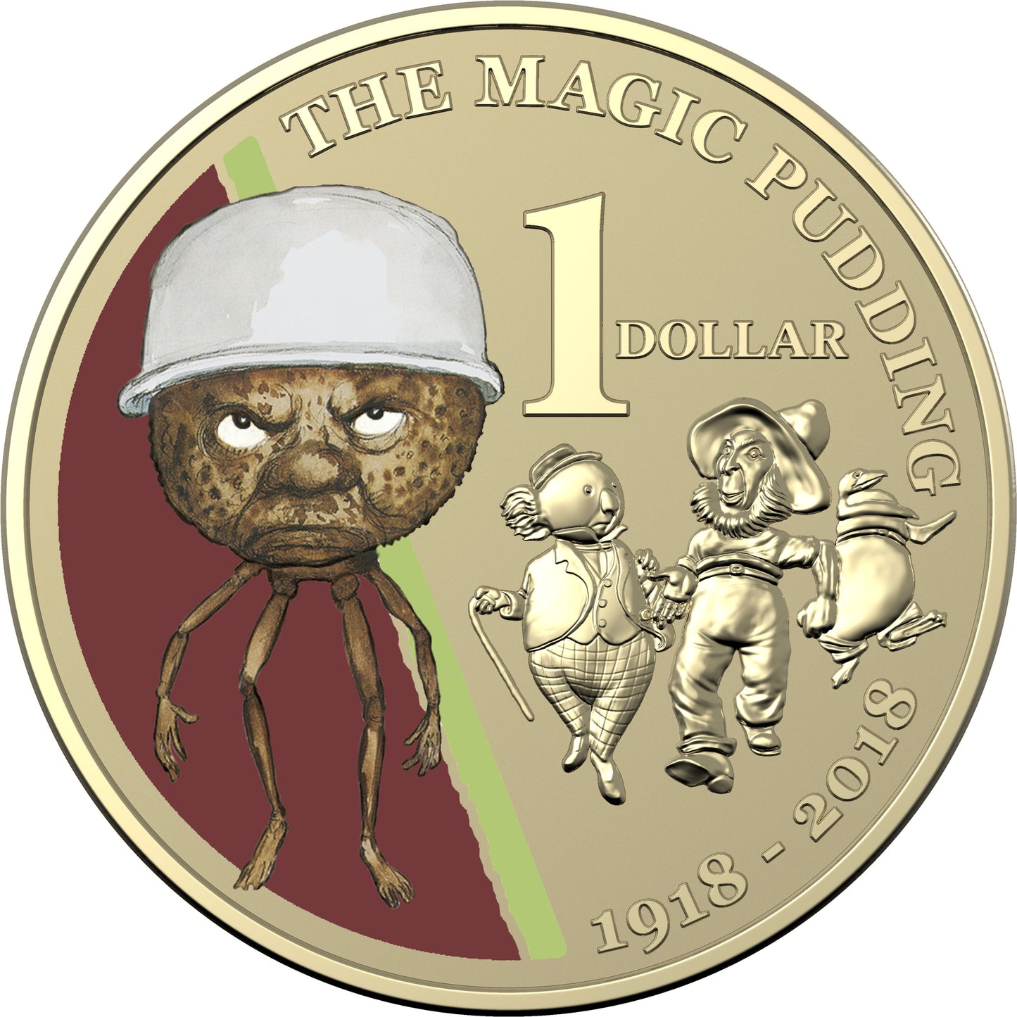 2018 $1 The Magic Pudding PNC