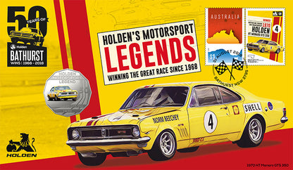 2018 50c Holden's Motorsport Legends 1970 HT Monaro GTS 350 PNC