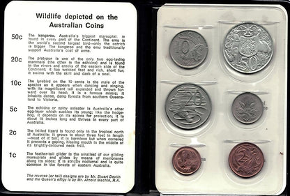 1966 Mint Set Blue Wallet