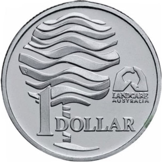 1993 $1 Landcare Silver Proof Coin