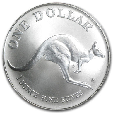 1993 $1 Kangaroo 1oz Silver Uncirculated Coin