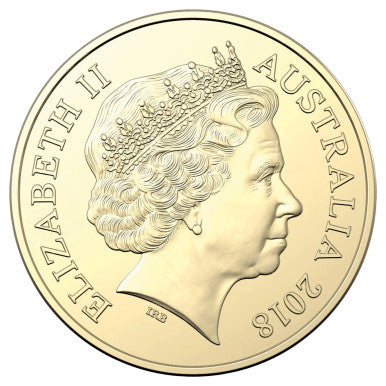 2018 $2 Remembrance Day Armistice Coloured Al-Bronze Uncirculated Coin