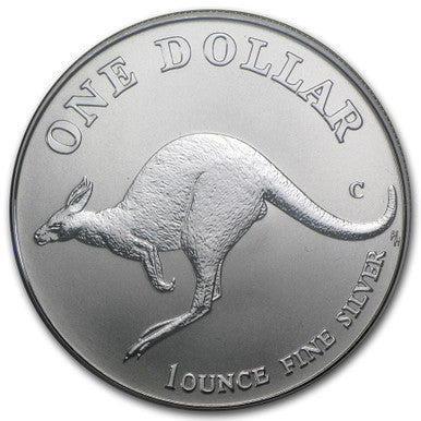 1998 $1 Kangaroo 1oz Silver Uncirculated Coin
