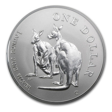 1999 $1 Kangaroo 1oz Silver Uncirculated Coin