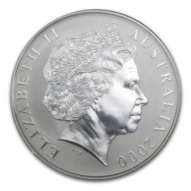 2000 $1 Kangaroo 1oz Silver Uncirculated Coin