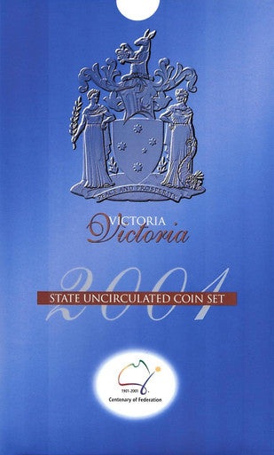 2001 Centenary of Federation Victoria 3 Coin State Uncirculated Set