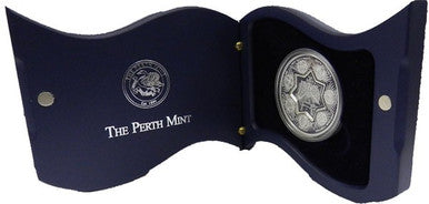 2001 $1 Centenary of Federation Holey Dollar & Dump 1oz Silver Proof Coin