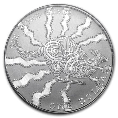 2002 $1 Kangaroo 1oz Silver Uncirculated Coin