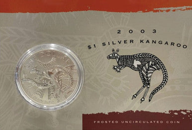 2003 $1 Kangaroo 1oz Silver Uncirculated Coin