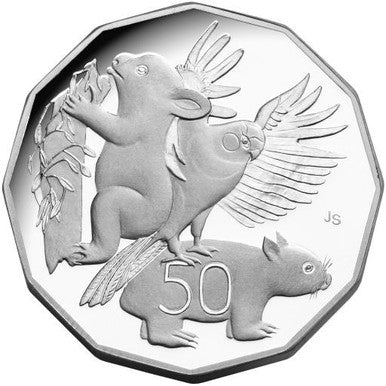 2004 50c Primary School Student Winning Design Silver Proof Coin