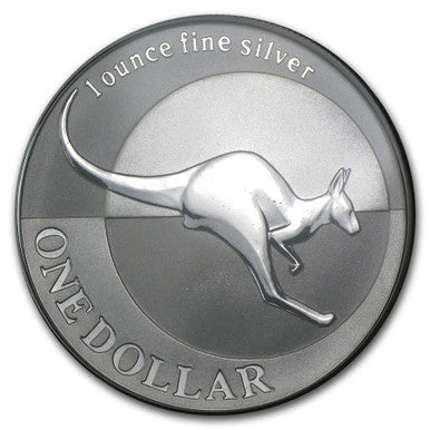 2004 $1 Kangaroo 1oz Silver Uncirculated Coin