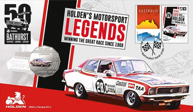 2018 50c Holden's Motorsport Legends 1972 LJ Torana XU-1 PNC