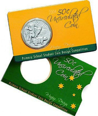 2004 50c Primary School Student Winning Design Uncirculated Coin