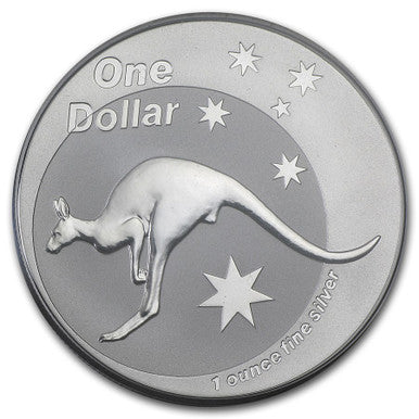 2005 $1 Kangaroo 1oz Silver Uncirculated Coin