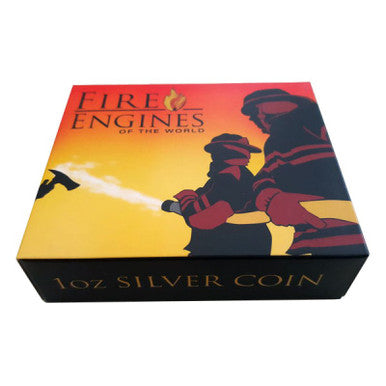 Cook Islands 2006 $1 Fire Engines of The World - Russia 1oz Silver Coin