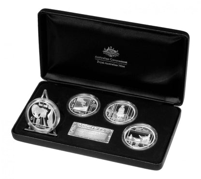 2006 Masterpieces In Silver Australian Art of The Twentieth Century 4 Coin Proof Set