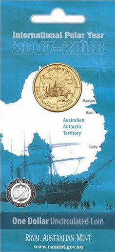 2007 $1 International Polar Year Uncirculated Coin