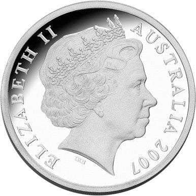 2007 $5 Year of The Surf Lifesaver Silver Proof Coin