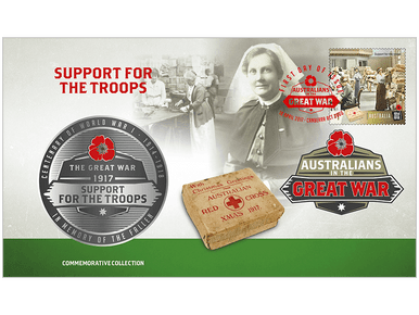 2017 Australia In The Great War Commemorative 5 Medallion Collection