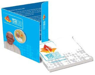 2008 $1 World Youth Day Sydney Uncirculated Coin