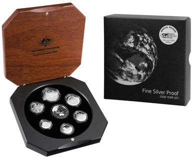 2008 World Money Fair Berlin Fine Silver Proof Set