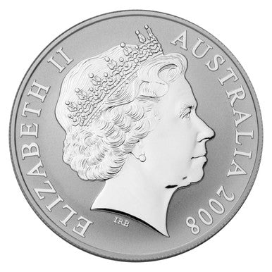 2008 $1 Australian Artist Kangaroo 1oz Silver Uncirculated Coin