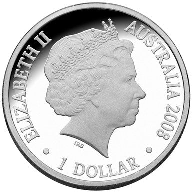 2008 $1 Year of The Rat Silver Proof Coin