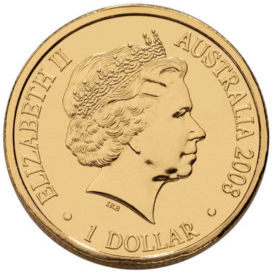 2008 $1 Year of The Rat Uncirculated Coin