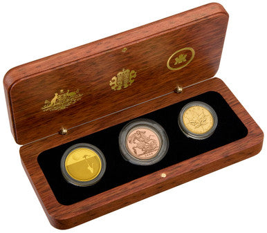 2008 Icons of The Commonwealth 3 Coin Gold Set
