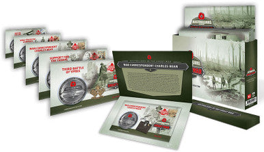 2017 Australia In The Great War Commemorative 5 Medallion Collection