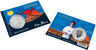 2009 $1 Australian Artist Kangaroo 1oz Silver Uncirculated Coin