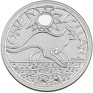 2009 $1 Australian Artist Kangaroo Uncirculated Coin