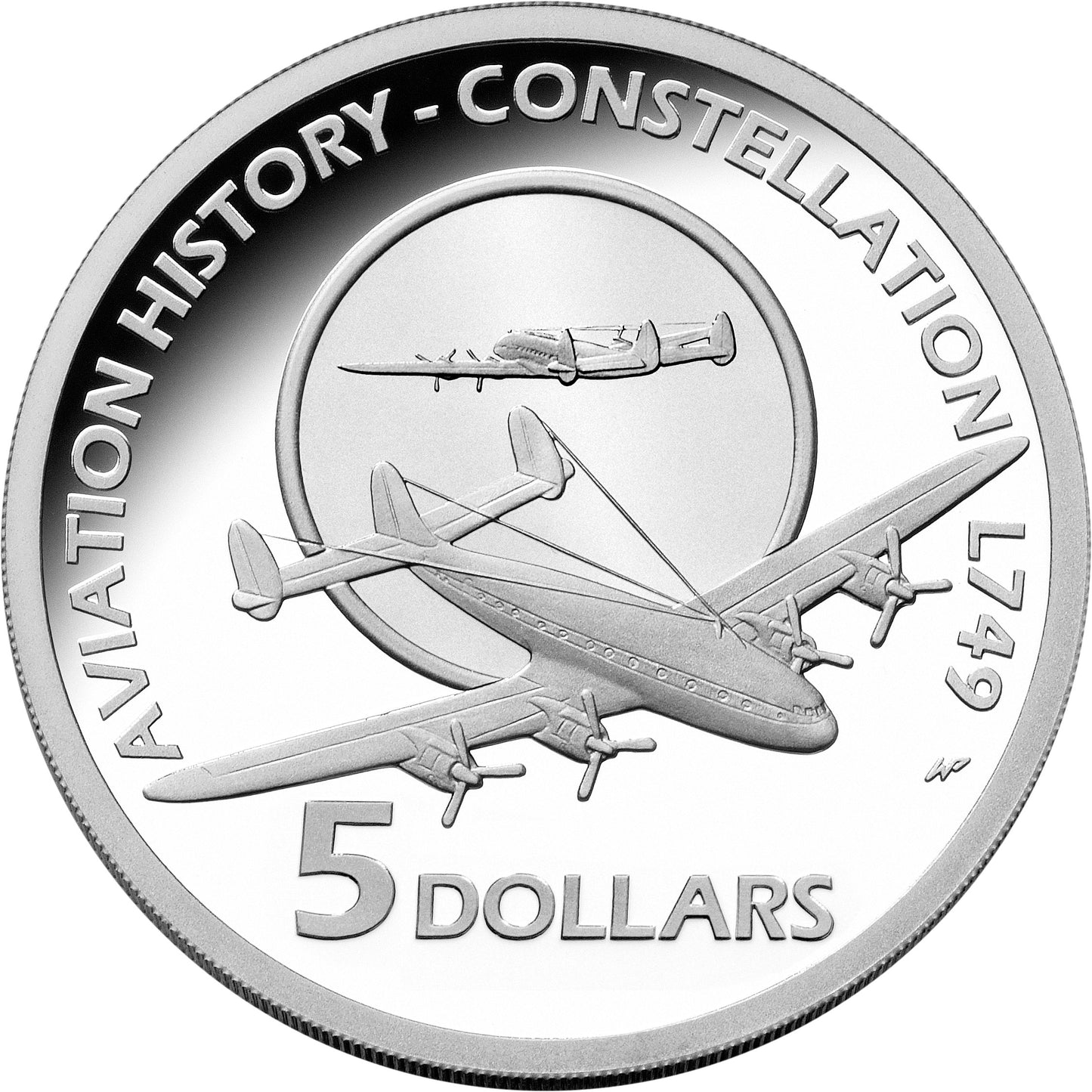 2008-2010 Masterpieces In Silver Flying Through Time Aviation 6 Coin Proof Set