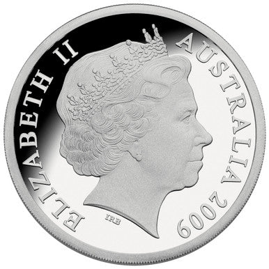 2009 $5 State Government 150 Years of Queensland Silver Proof Coin