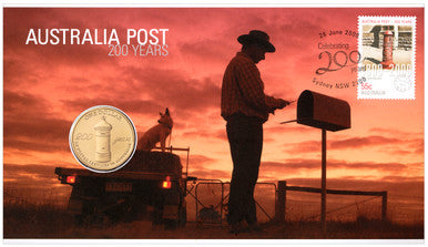 2009 $1 Australia Post 200 Years PNC