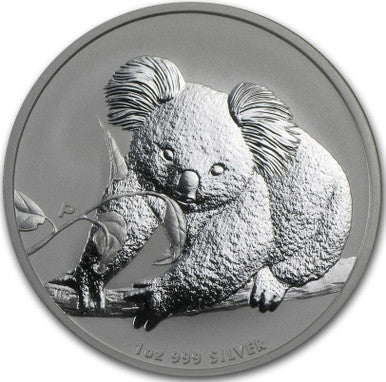 2010 $1 Australian Koala 1oz Silver Uncirculated Coin