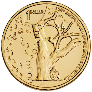 2010 150th Anniversary of The Burke and Wills Expedition Uncirculated 2 Coin Set