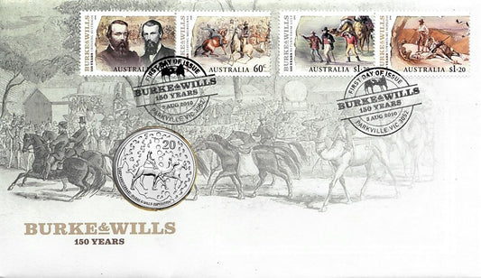 2010 20c Burke & Wills 150 Years PNC