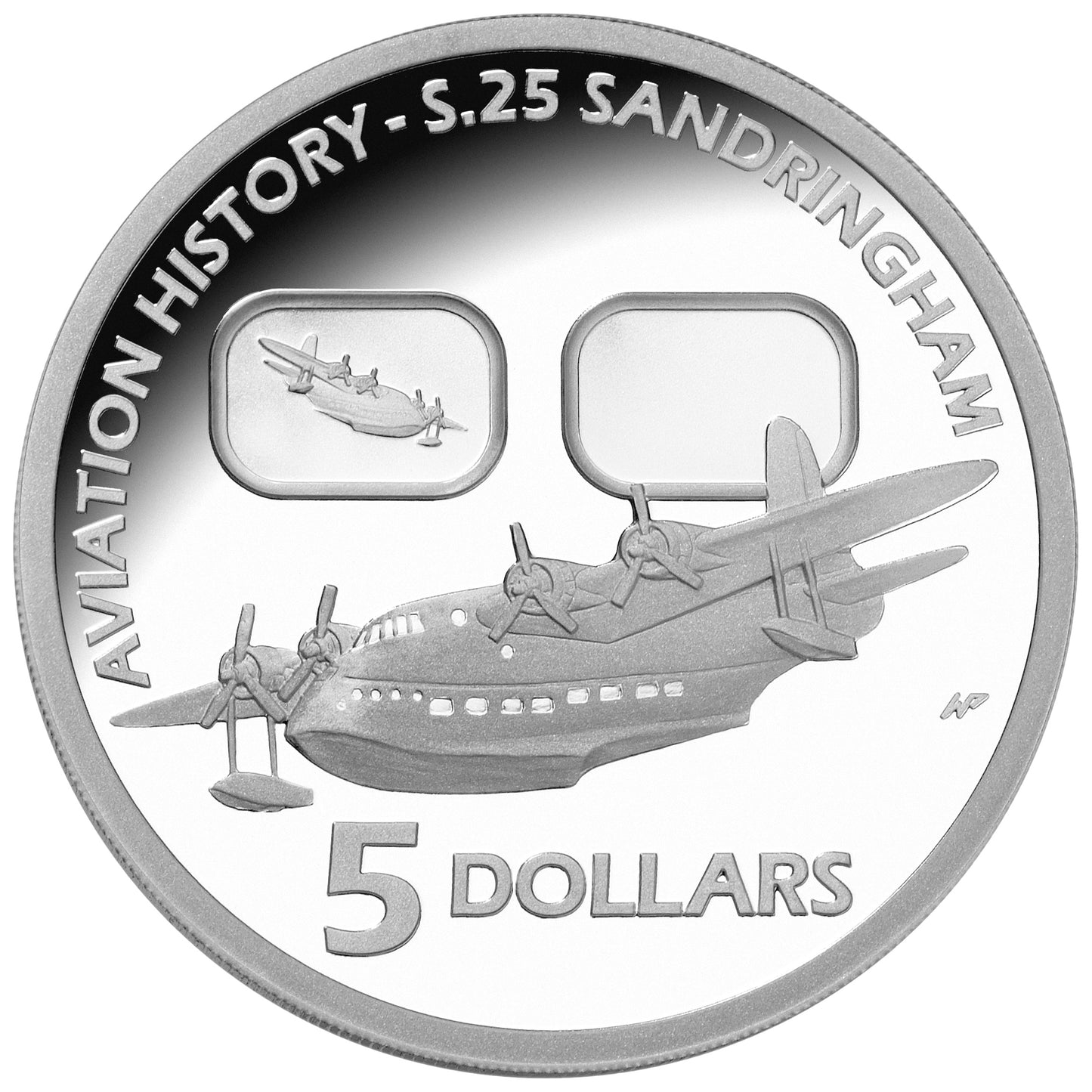 2008-2010 Masterpieces In Silver Flying Through Time Aviation 6 Coin Proof Set