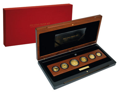 2010 Gold Proof 6 coin Set