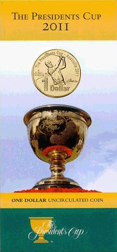 2011 $1 The President's Cup Uncirculated Coin