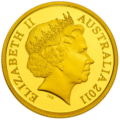 2011 $10 Kangaroo Allied Rock Wallaby 1/10oz Gold Proof Coin
