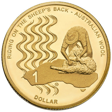 2011 Australian Wool Proof 2 Coin Set