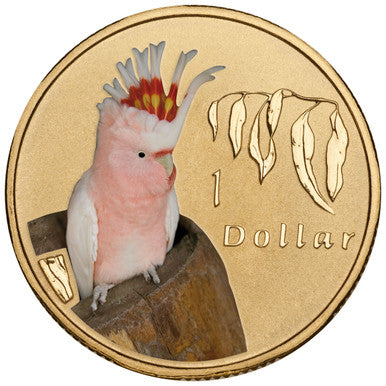 2011 $1 Air Series Major Mitchell Coloured Uncirculated Coin
