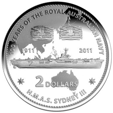2011 Masterpieces In Silver Centenary of The Royal Australian Navy 6 Coin Proof Set