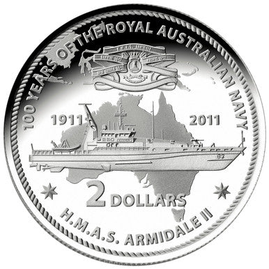 2011 Masterpieces In Silver Centenary of The Royal Australian Navy 6 Coin Proof Set
