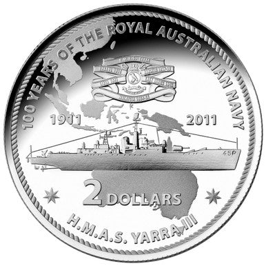 2011 Masterpieces In Silver Centenary of The Royal Australian Navy 6 Coin Proof Set