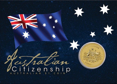 2012 $1 Australian Citizenship Uncirculated Coin
