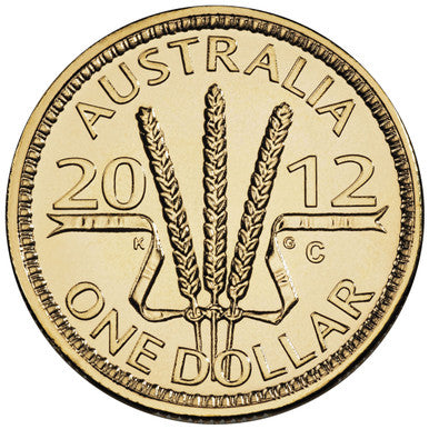 2012 $1 Wheat Sheaf Dollar 'C' Mintmark Uncirculated Coin