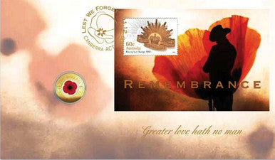 2012 $2 Remembrance Day 'Red Poppy' PNC